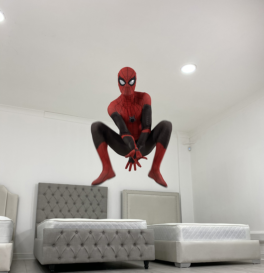 Spiderman Jumping